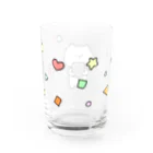 yammのあなたと同じものを飲みたいねこ Water Glass :back