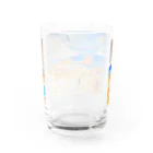 LIONの信仰的ショップの戦場 Water Glass :back