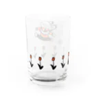  ぽにぽに通信ショップのチューリップ Water Glass :back