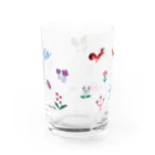 イラストレーター おおでゆかこのForest Water Glass :back