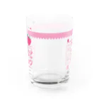 ハリーズアパートメントのいちごミルク Water Glass :back