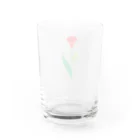 pazooのFlower01 Water Glass :back