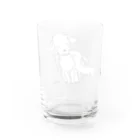 娯楽家の犬さん&犬ちゃん Water Glass :back