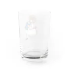 sae. のほっぺたぺたり Water Glass :back