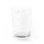 福みみチュンの文鳥ナイン② Water Glass :back