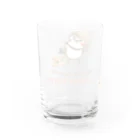 “すずめのおみせ” SUZURI店のHello!すずめだいきち グラス反対面