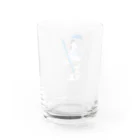 喫茶角砂糖のペンギンソーダ Water Glass :back