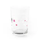 エダマメトイチのトイプードルのエダマメトイチ スケート Water Glass :back