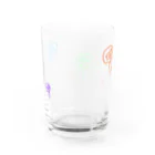 へちょ絵くんのへちょ絵 Water Glass :back