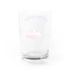 NIKORASU GOのボートレースデザイン「まくり差し」（Tシャツ・パーカー・グッズ・ETC） Water Glass :back