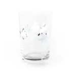 楓工房 ＊suzuri店＊の雪の妖精 Water Glass :back