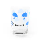 伊井かなのグッズのかさ（文字付き） Water Glass :back