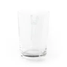 画伯 しゅ〜くり〜むらのNEKOGATU Water Glass :back