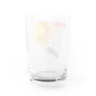 Rock catのCAT GIRL MOON Water Glass :back