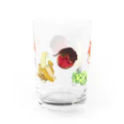 檸檬飴のクレステッドゲッコー×フルーツ盛り合わせ Water Glass :back