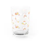 なぞのいきもののおやつタイム Water Glass :back