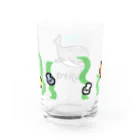 ぱくまる水産のくじら Water Glass :back