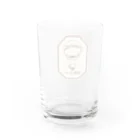 気球コーヒーの気球コーヒーロゴ　タグ Water Glass :back
