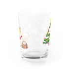 あたちたちのおみせのクリスマスのcafe SIBAYA。 Water Glass :back