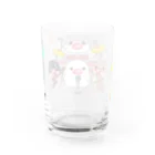 ぽぽりす@ぶんちょ組のぶんちょBAND Water Glass :back