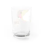 ぽぽりす@ぶんちょ組のおちりぶんちょ（シナモン） Water Glass :back