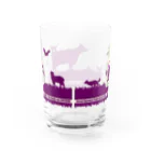 鳴滝／次回「白鷲に王冠を」の牛島農園ミルクグラス Water Glass :back