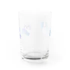 hitomiのblue dogs Water Glass :back