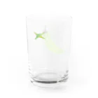 よそ町のシカクマメ Water Glass :back