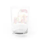 ジョニー|イラストレーターのクリスマスのお家 Water Glass :back