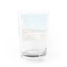 bluevineの団地 Water Glass :back