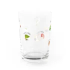 栞子の和菓子はむちゃん Water Glass :back