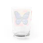  prièreの蝶 Water Glass :back