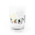 ドラキュラのうさぎのみんな主役だよ Water Glass :back