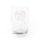 M.A.JOY.SHOPのMAJOYロゴハート Water Glass :back