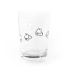 みずしままゆこのぴょんぴょんうさちゃん(ぺっとのうさ) Water Glass :back