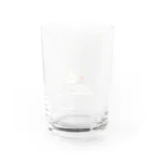 もふもふひつじ 憩いの広場の星を旅するひつじ Water Glass :back