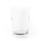 らくだのバレエうさぎ Water Glass :back