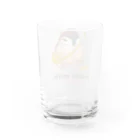 ATELIER ZUCO (ΦωΦ)　ZUCO SUZUKI presentsの幼稚園児スズメ＆待ち構えるバナナ Water Glass :back