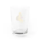 バラエティショップ　いもこの読書するスピノサウルス Water Glass :back