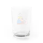 ミシン王の注ぐ女 Water Glass :back