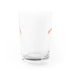 かっぴの赤い肉まんまん Water Glass :back