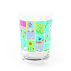 Mixcolor2Marikoのお散歩に行こう Water Glass :back