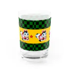 ヒロミンゴフラミンゴの狛犬くん Water Glass :back