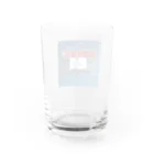 メカニトリよ大志を抱けの山野井勇気チャンネルTシャツ Water Glass :back