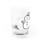 haruのゆきだるまコップ Water Glass :back