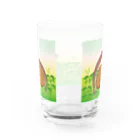 wombat_yuのお昼寝ウォンバットTumori ちゃん Water Glass :back