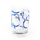 魔法のこむぎ໒꒱· ﾟのピーマン柄 Water Glass :back