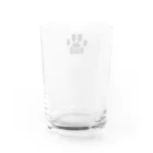 café Mo.freeのNO CAT NO LIFE 2 Water Glass :back