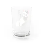 Anriの頼りになるお兄ちゃんネコ Water Glass :back