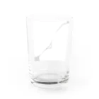 藻川湯畔の人間 Water Glass :back